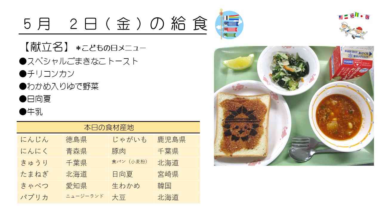 0502給食HP写真