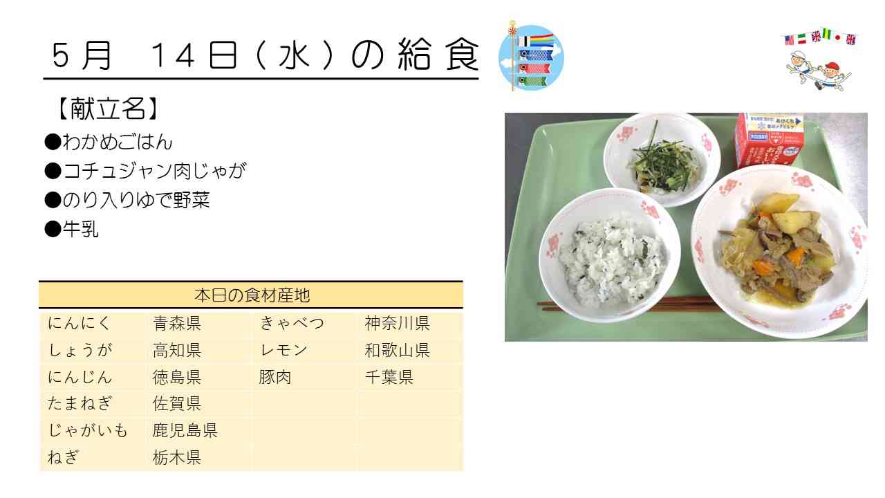 0514給食HP写真