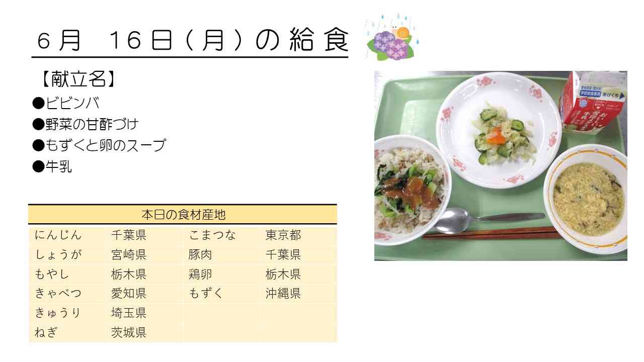 0616給食HP写真