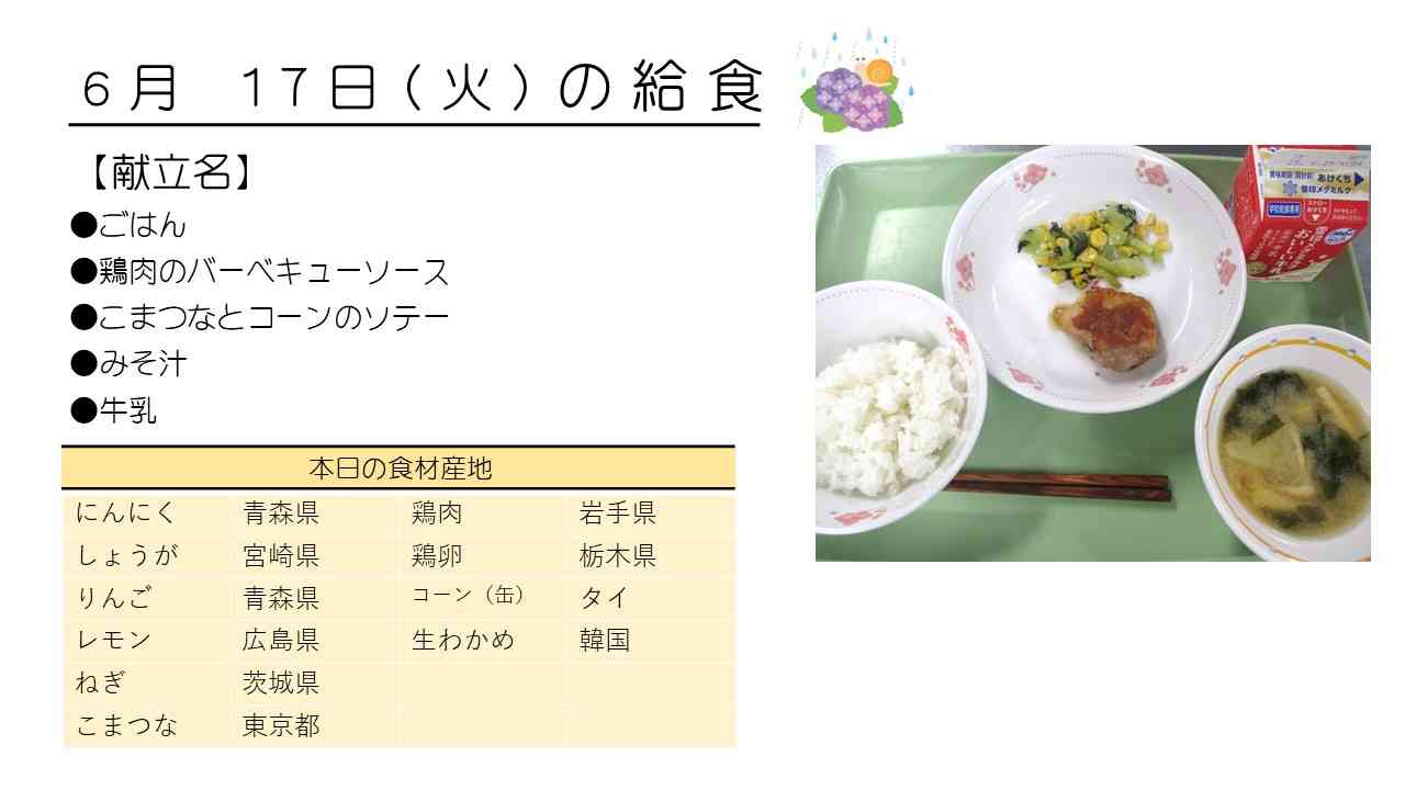 0617給食HP写真