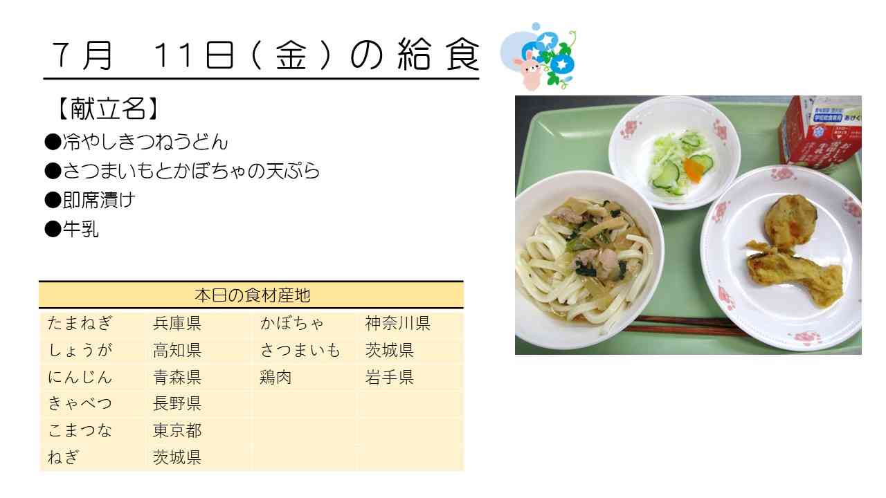 0711給食HP写真