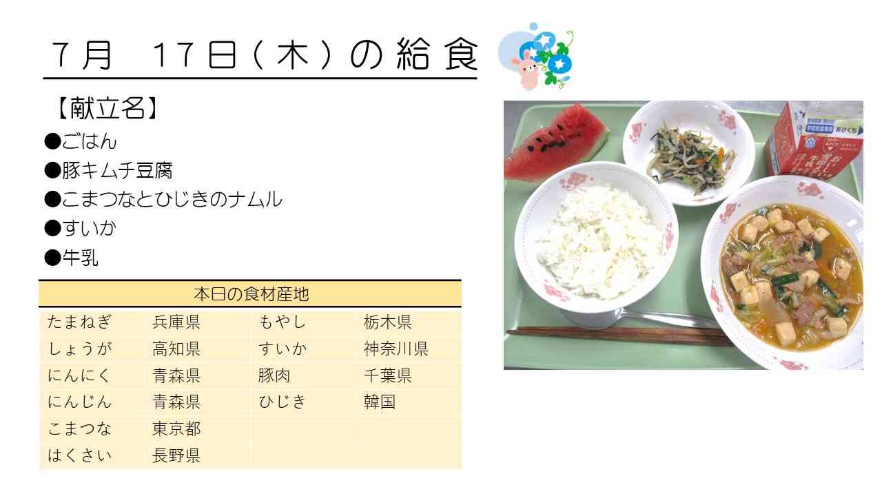 0717給食HP写真