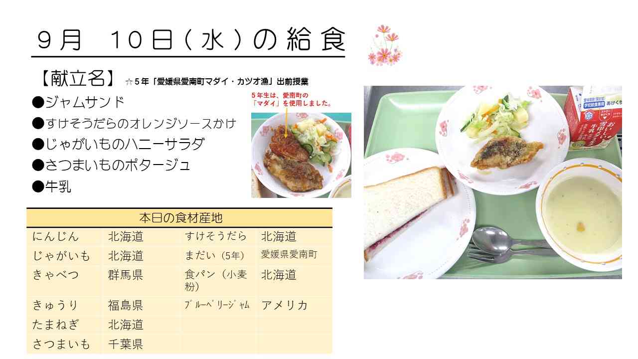 0910給食HP写真