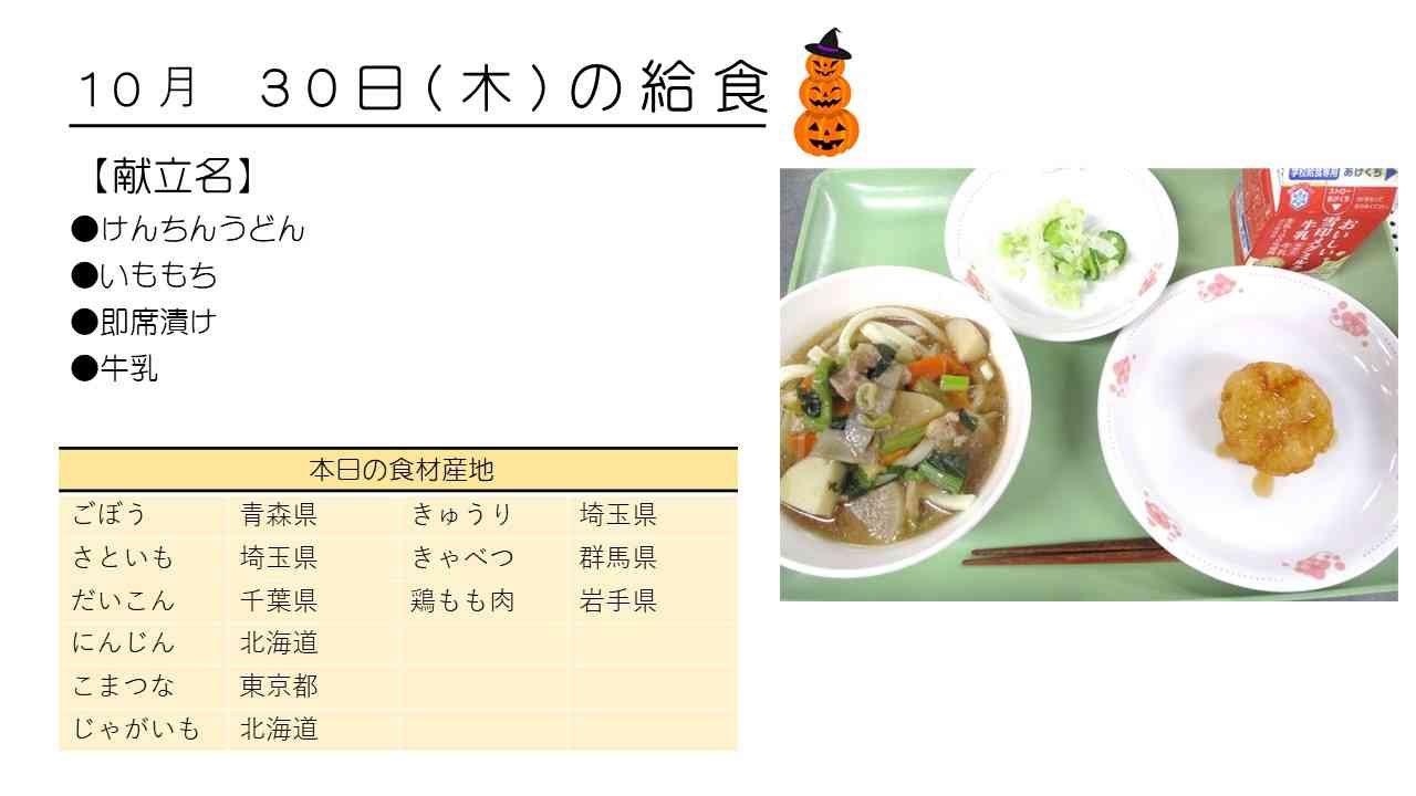 1030給食HP写真