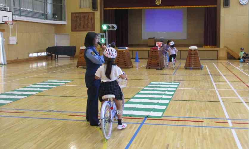 自転車安全教室